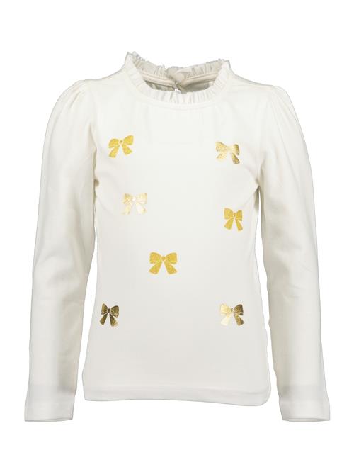 BLUE SEVEN Bluser & t-shirts  guld / offwhite