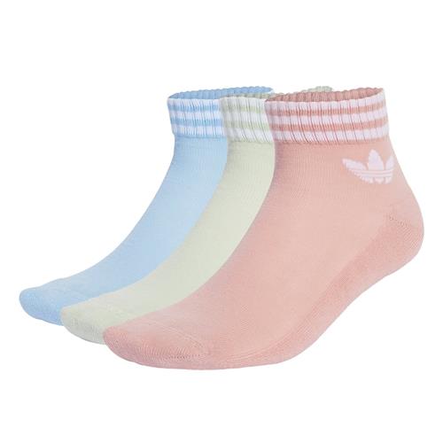 ADIDAS ORIGINALS Sokker  lyseblå / pastelgul / lyserød / hvid
