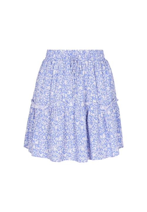 swirly Nederdel 'Back To School'  indigo / offwhite