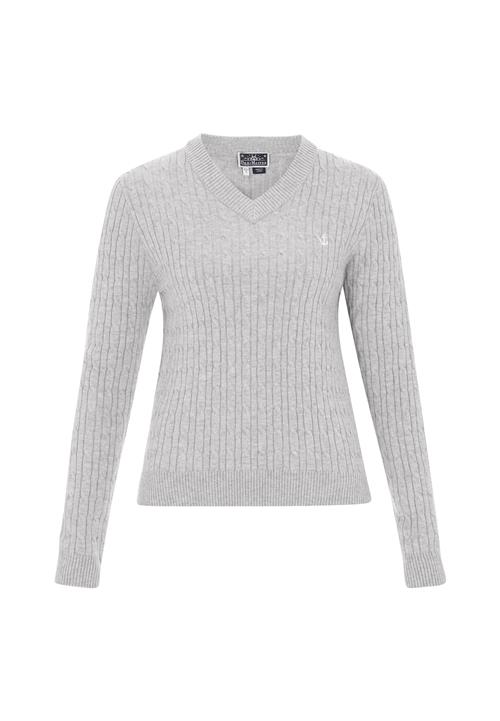 DreiMaster Maritim Pullover  lysegrå