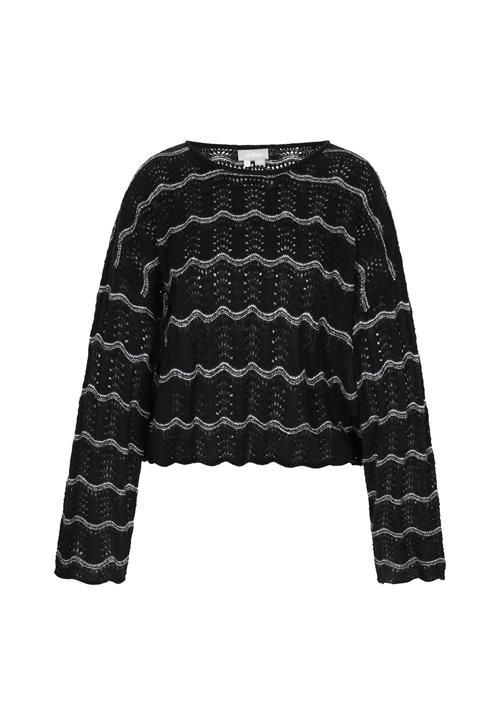 Usha Pullover  sort / hvid