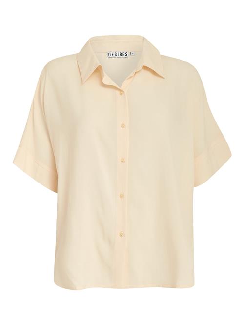 DESIRES Bluse  naturhvid
