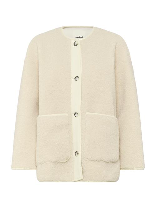 SOAKED IN LUXURY Overgangsjakke 'Thalassa'  lysebeige