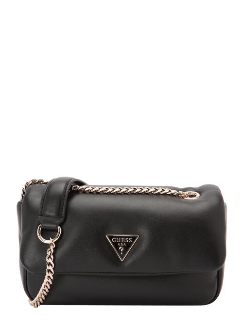 GUESS Skuldertaske 'SUNETRA MINI CNVRTBL XBDY FLAP'  sort