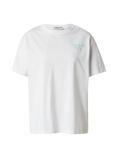 Se Eight2Nine Oversized bluse  mint / hvid ved About You