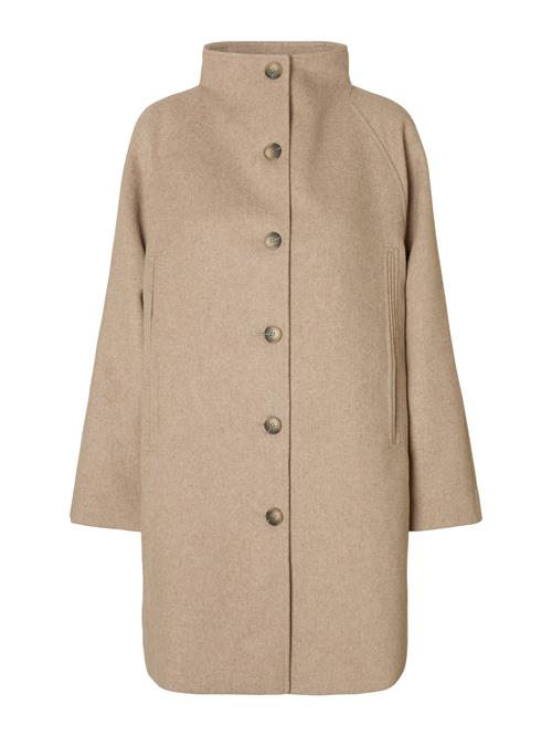SELECTED Overgangsfrakke 'SLFVINNI'  creme