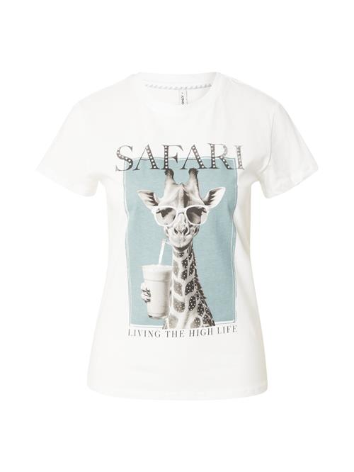 ONLY Shirts 'ONLVIBE'  lysegrå / mint / sort / hvid
