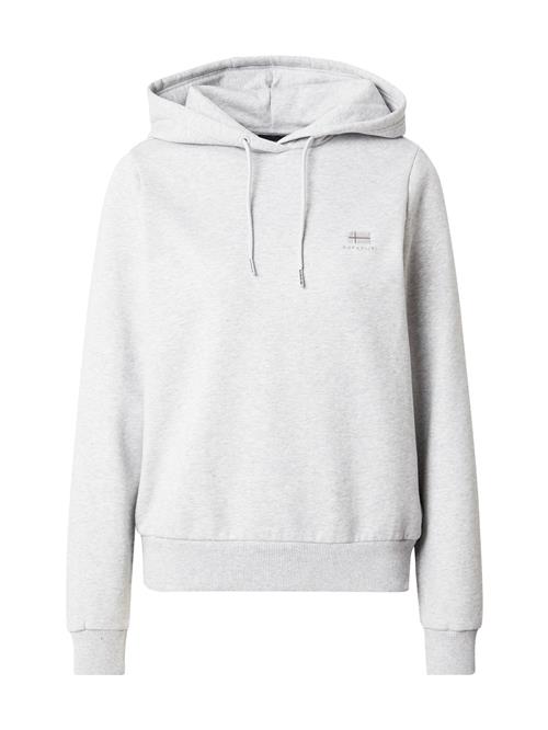 NAPAPIJRI Sweatshirt 'NINA'  lysegrå / mørkegrå