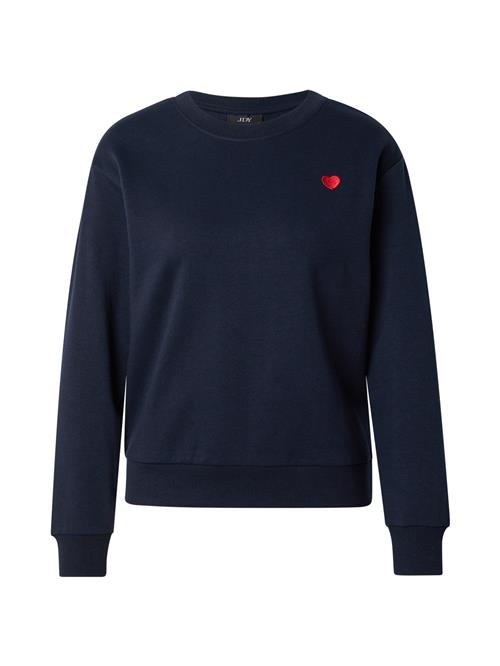JDY Sweatshirt 'JDYPARIS'  natblå / knaldrød