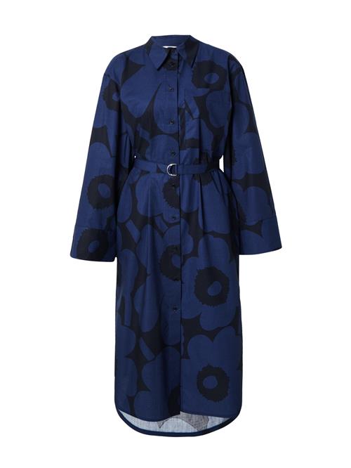 Marimekko Blusekjole 'JÄLKI'  marin / sort