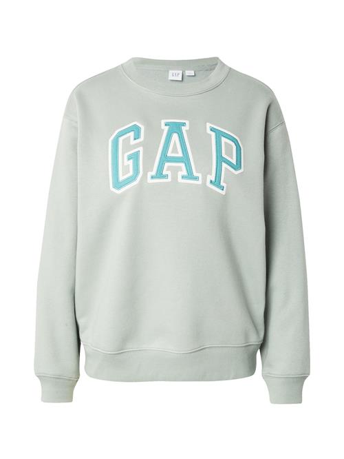 GAP Sweatshirt 'EXCLUSVIE HERITAGE'  turkis / pastelgrøn / hvid