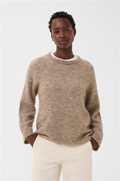 Part Two Pullover 'Spencer'  beige-meleret