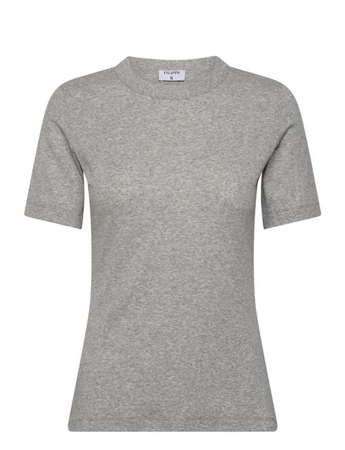 Soft Rib Tee Filippa K Grey