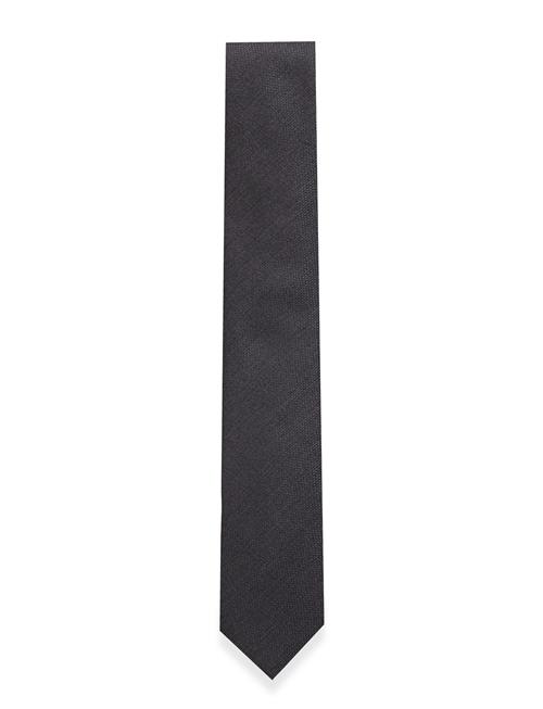 Structured Tie 7 Cm Lindbergh Black Grey