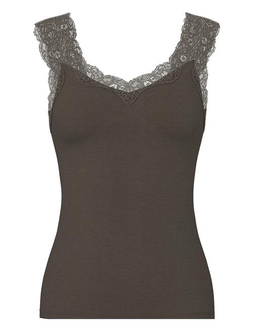 Pcbarbera Lace Top Jrs Noos Bc Pieces Brown