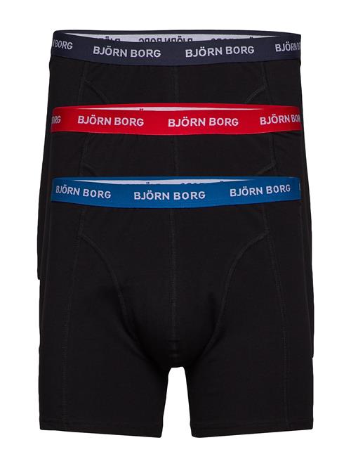 Cotton Stretch Boxer 3P Björn Borg Black