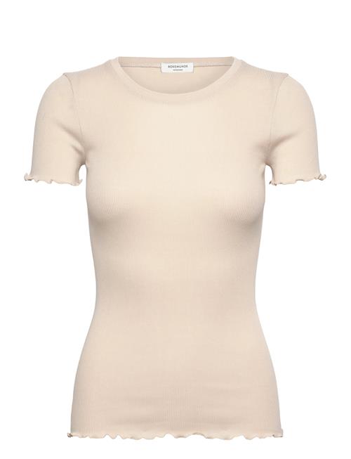 Rwbernadine Ss Regular O-Neck T-Shi Rosemunde Beige