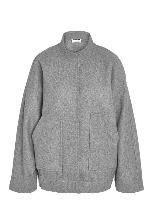 Nmhalston L/S Bomber Jacket Fwd Noos NOISY MAY Grey
