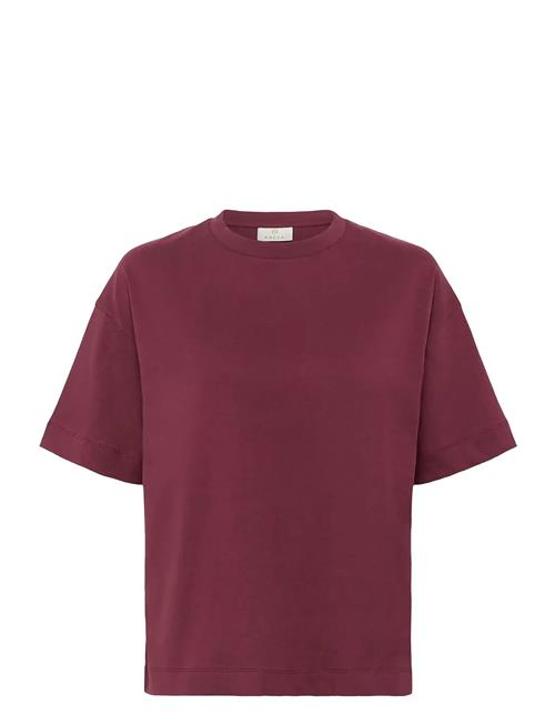 Katomina T-Shirt Kaffe Red