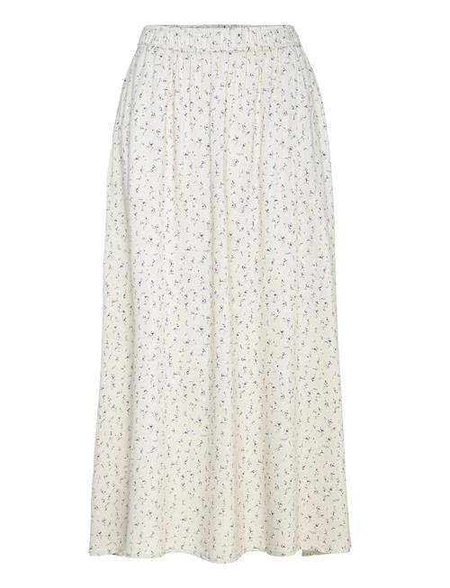 Rwelif Mw Midi Skirt Rosemunde White