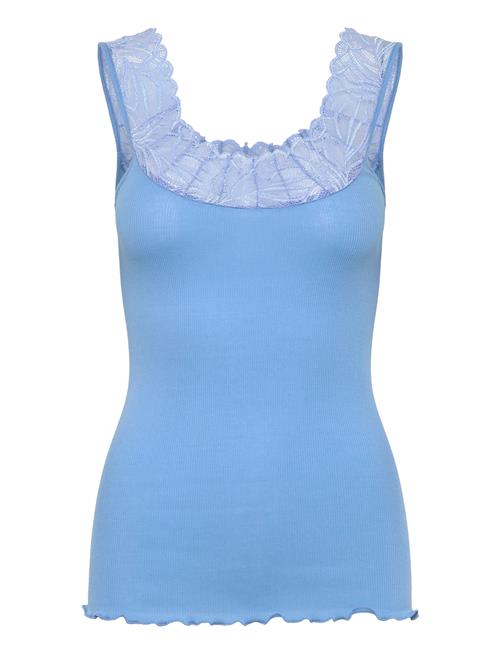 Rwbernadine Sl U-Neck Regular Lace Rosemunde Blue