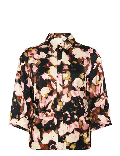 Slcinna Elly Shirt Ss Soaked In Luxury Brown