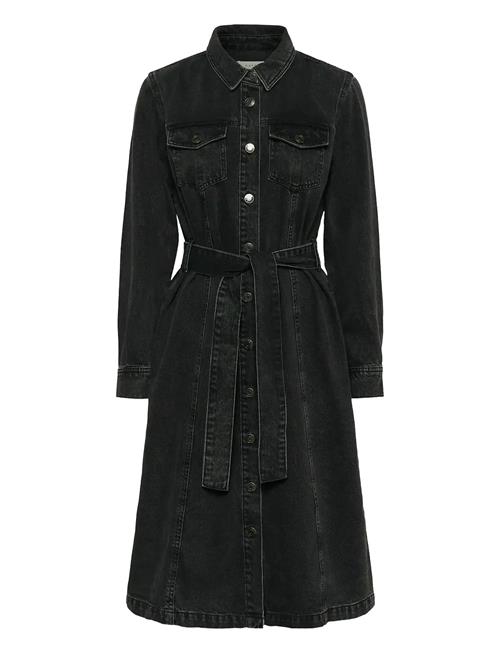 Kacarly Denim Dress Kaffe Black