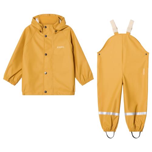 Kuling San Marino Uforet Regnsæt Mustard  122/128 cm  Gul  122/128 cm  Unisex