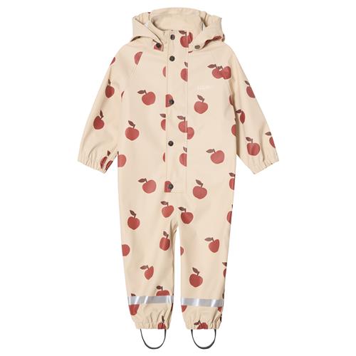 Kuling Leeds Uforet Regnovertræksdragt Foggy White Big Apple  86/92 cm  Hvid  86/92 cm  Unisex
