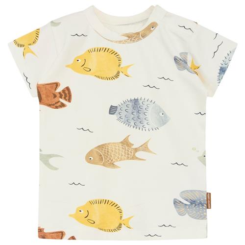Hust&Claire Anker T-shirt Elfenben 104cm  Hvid  104 cm  Unisex