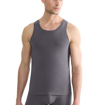Sloggi SLG Base Tank Top Grå bomuld Small Herre