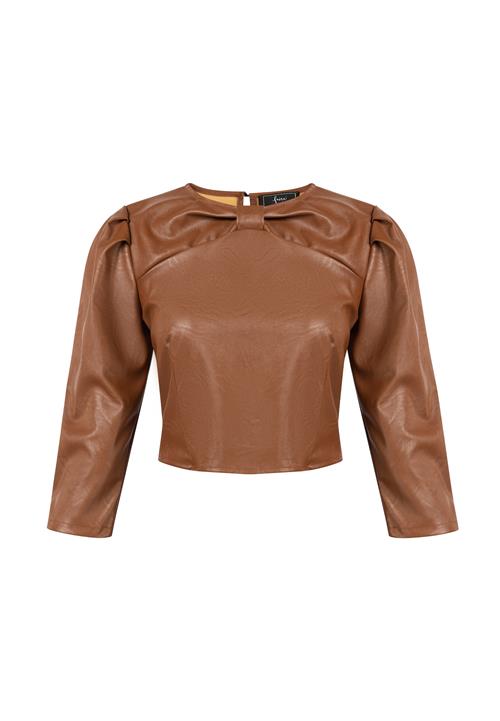 faina Bluse  brun