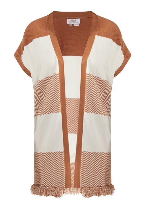 usha FESTIVAL Vest  beige / brun