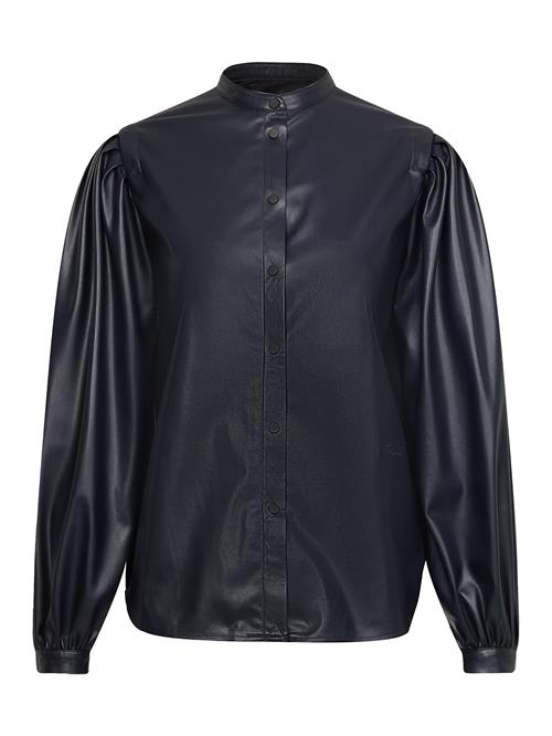 Karl Lagerfeld Bluse  mørkeblå