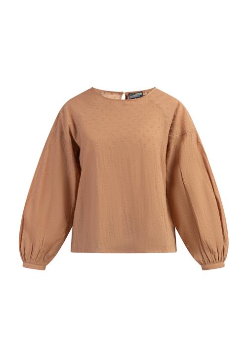 DreiMaster Vintage Bluse 'Abrel'  lysebrun