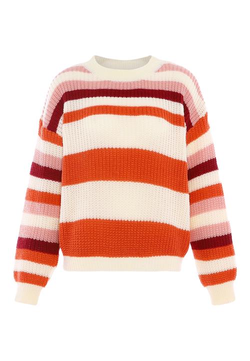 Se BLONDA Pullover  creme / orange / lyserød / purpur ved About You