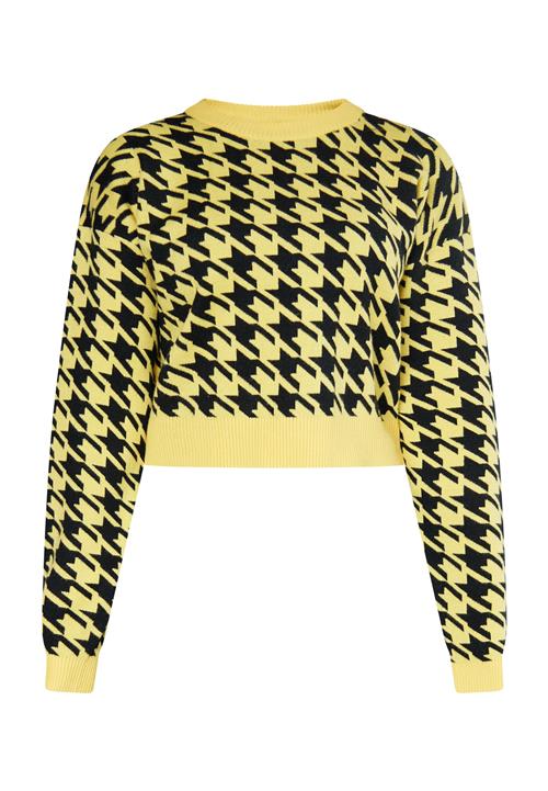 myMo ROCKS Pullover  gul / sort