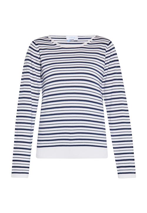 Se usha BLUE LABEL Pullover  marin / hvid ved About You