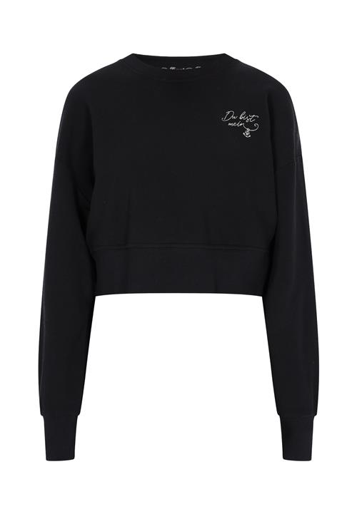 DreiMaster Vintage Sweatshirt  sort / hvid