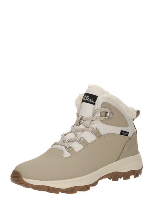 Se JACK WOLFSKIN Boots 'EVERQUEST'  creme / khaki ved About You