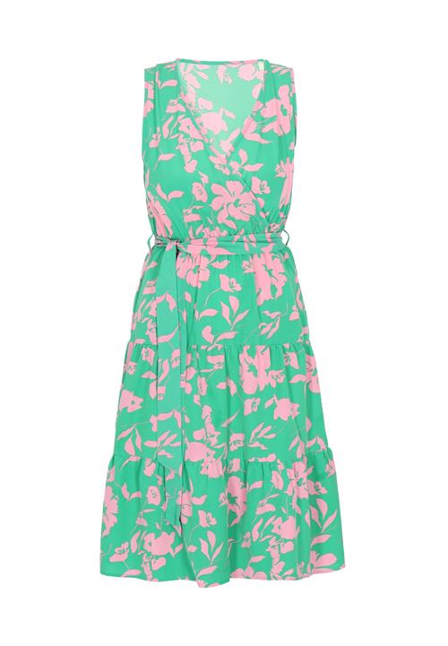 IZIA Kjole 'Spring Summer'  turkis / pink