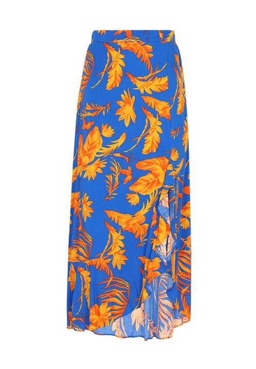 Se IZIA Nederdel 'Back To School'  blå / honning / orange ved About You