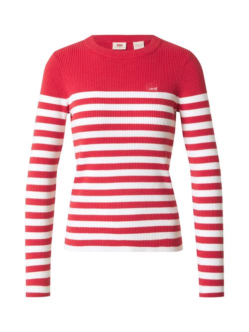 LEVI'S ® Pullover  rød / hvid