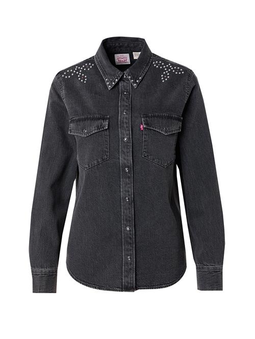 LEVI'S ® Bluse 'Essential Western Shirt'  black denim
