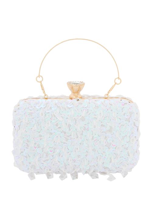 faina Clutch  hvid