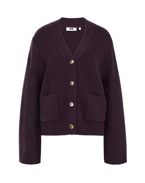 WE Fashion Cardigan  aubergine