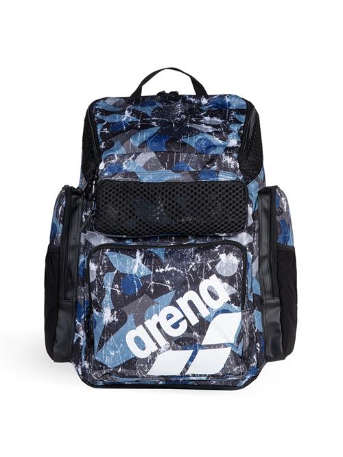 ARENA Sportsrygsæk 'ONE GO BACKPACK 45L AO'  mørkeblå / mørkegrå / sort / hvid