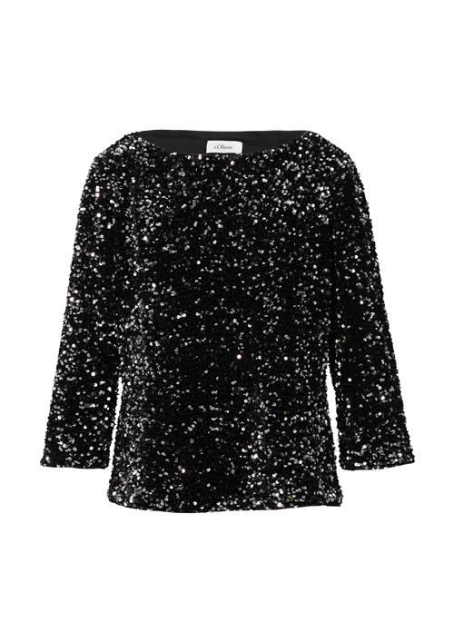 s.Oliver BLACK LABEL Bluse  sort