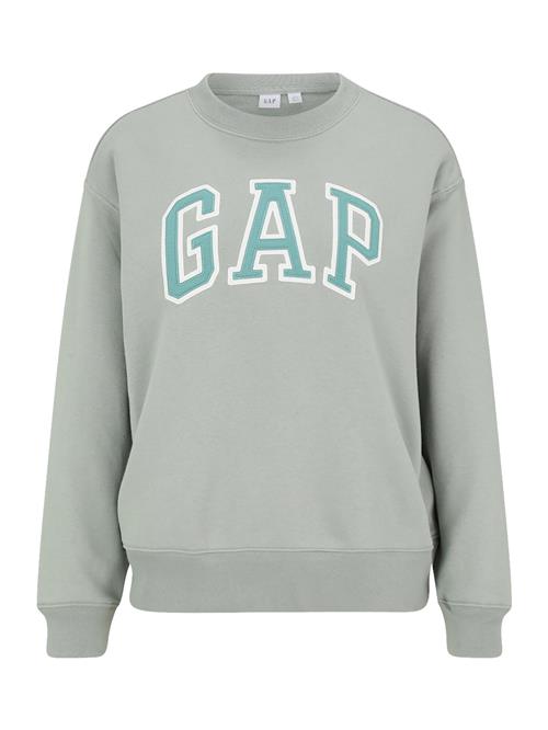 Gap Petite Sweatshirt 'HERITAGE'  turkis / pastelgrøn / hvid