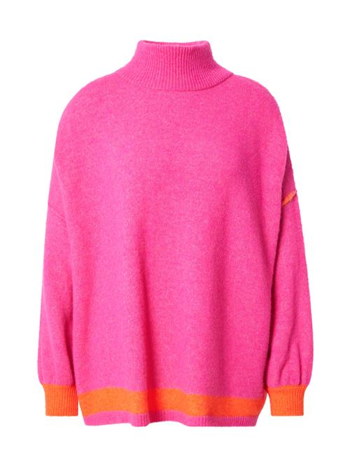 Grace Pullover  neonorange / fuchsia